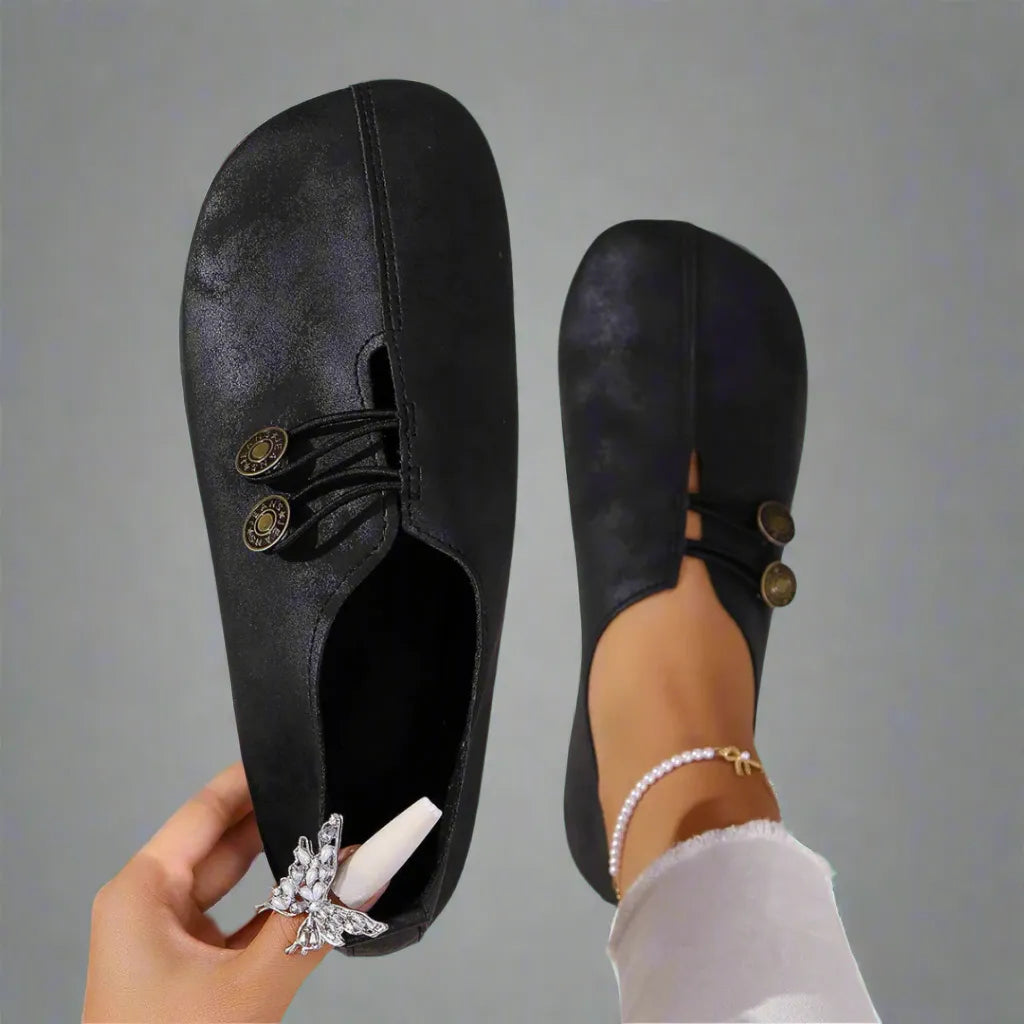 Mocassins en daim de chèvre premium