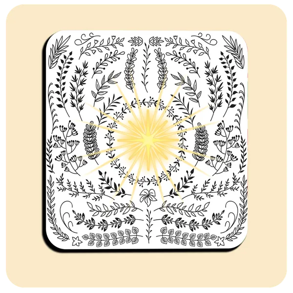 Dessous de verre lumineux