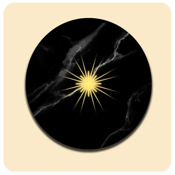 Dessous de verre lumineux
