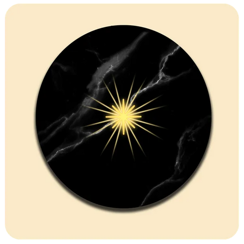 Dessous de verre lumineux