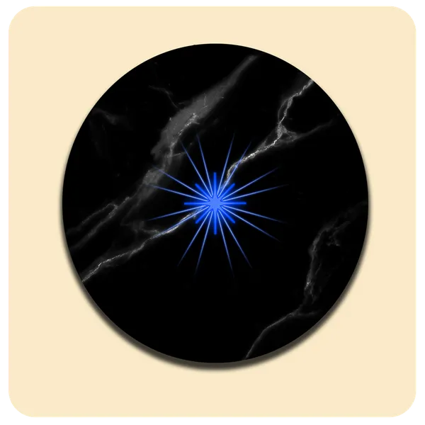 Dessous de verre lumineux