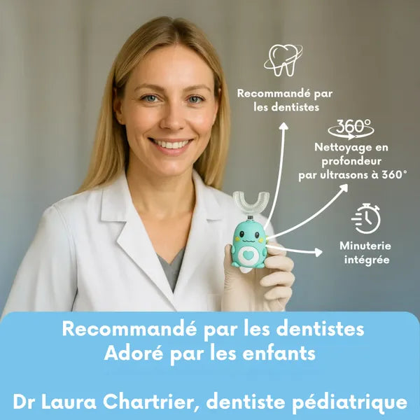 Brosse à dents 360° enfant