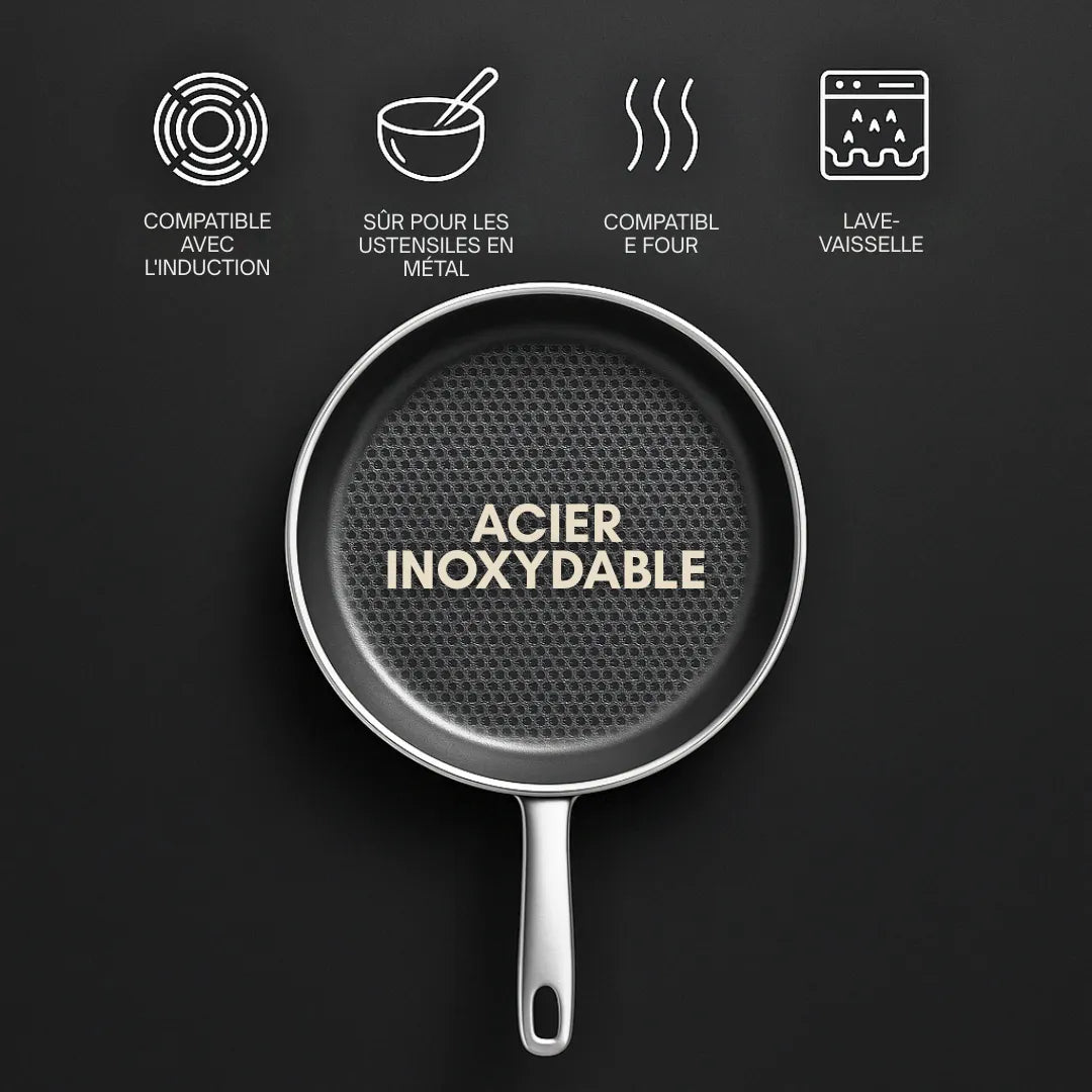 Poêle Hybride Antiadhésive
