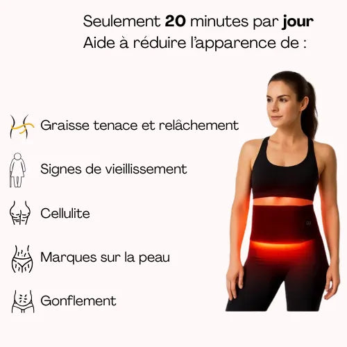 Ceinture de Lumière Rouge Thérapeutique
