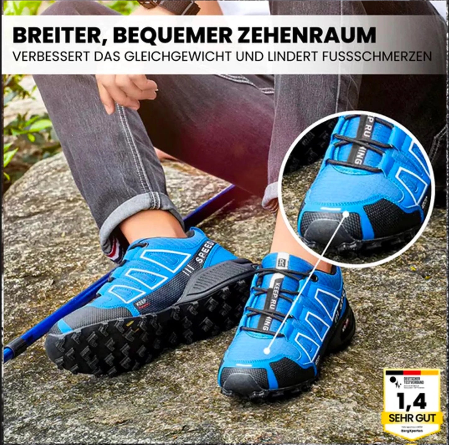 Ergonomische Wanderschuhe