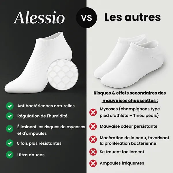 Chaussettes basses en bambou