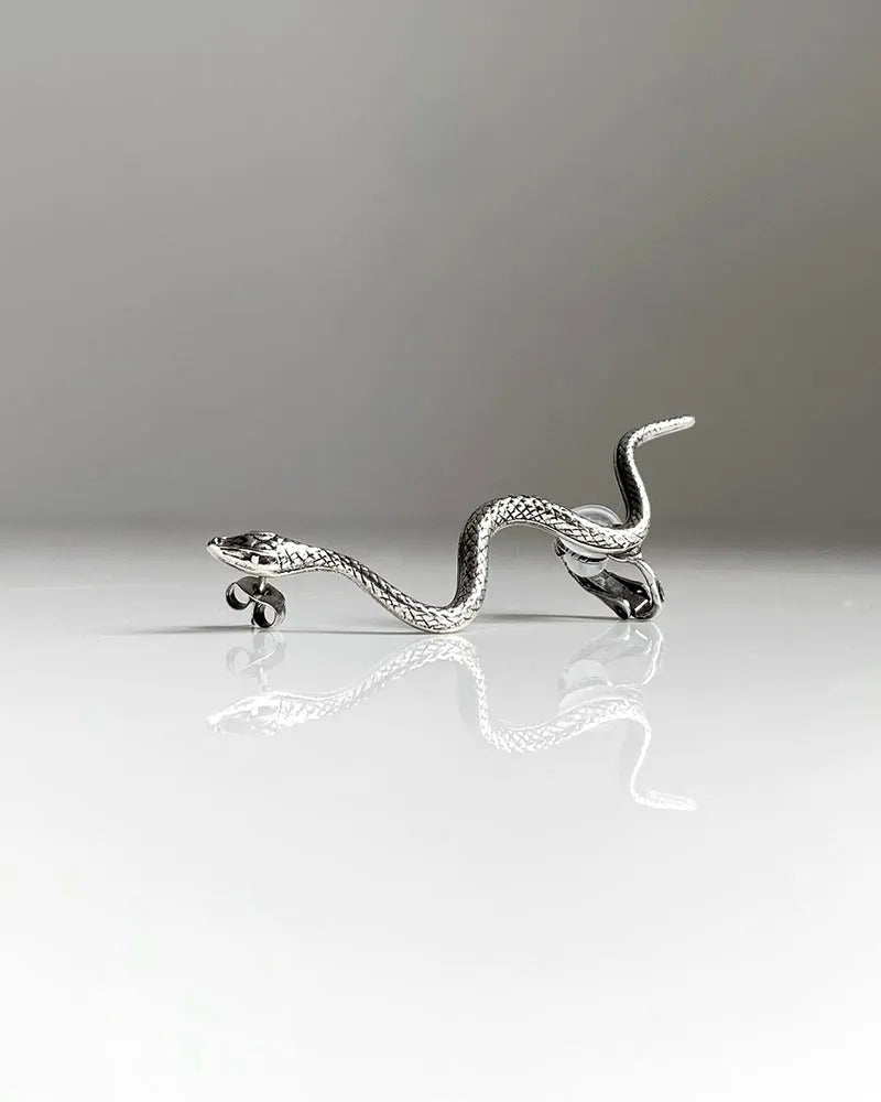 Boucle d'oreil serpent