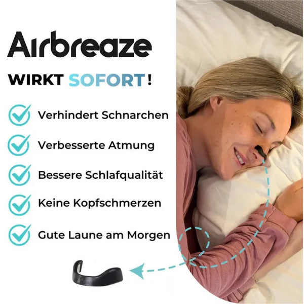 Nasenclip zur besseren Atmung und gegen Schnarchen