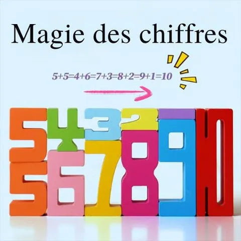 Jeu éducatif en bois