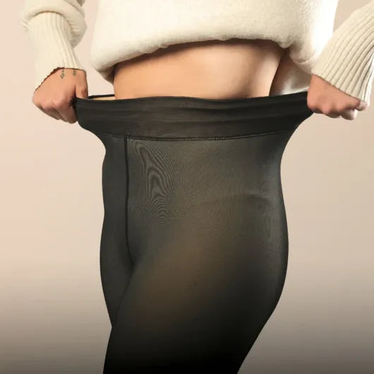Collant thermique ultra-doux femme