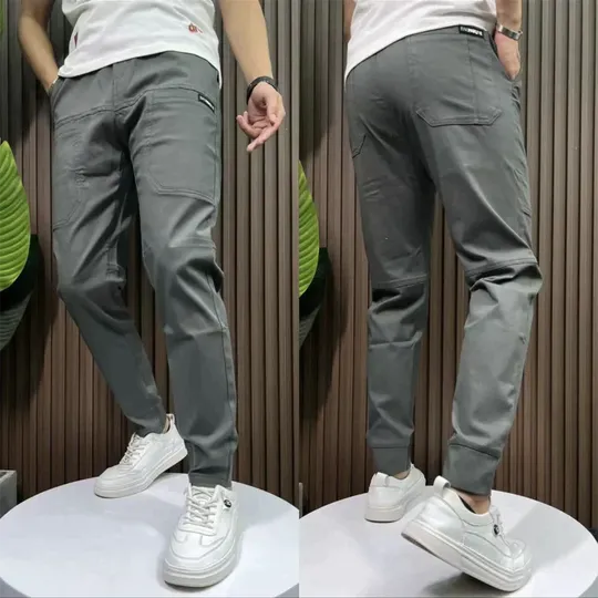 Pantalon cargo extensible multi-poches