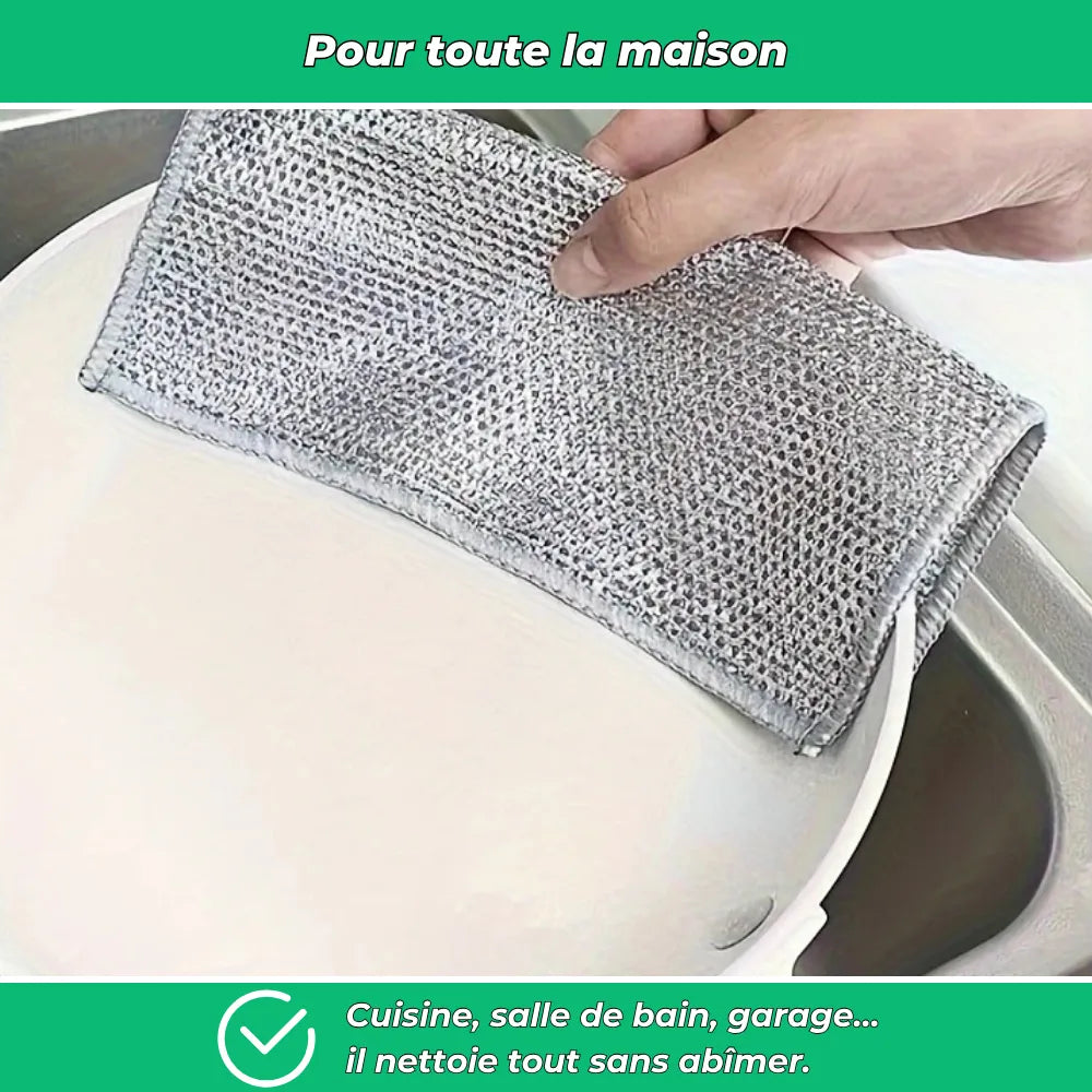 Chiffons récurrants inox