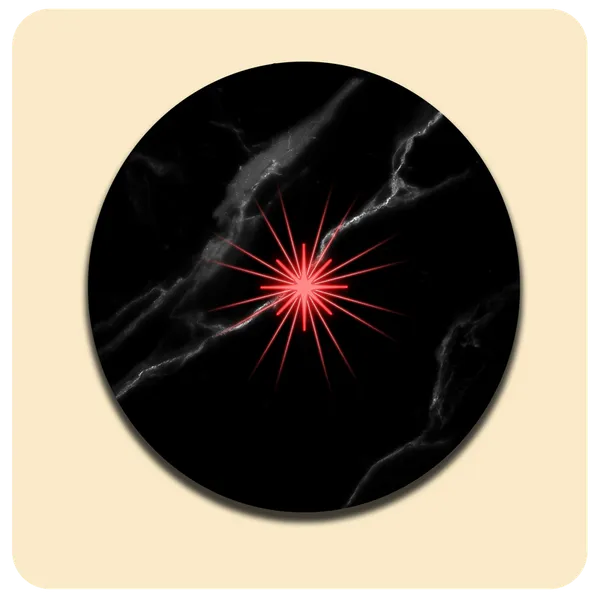 Dessous de verre lumineux