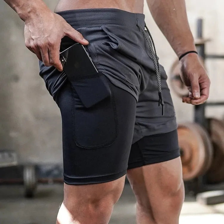 Sportshorts mit Tasche