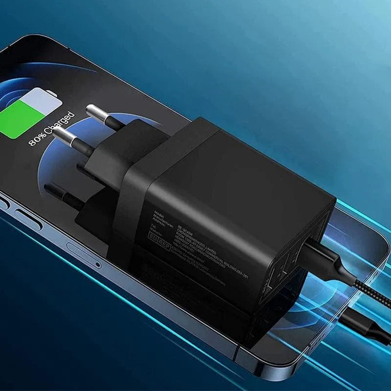 USB Ladegerät mit 4 Ports