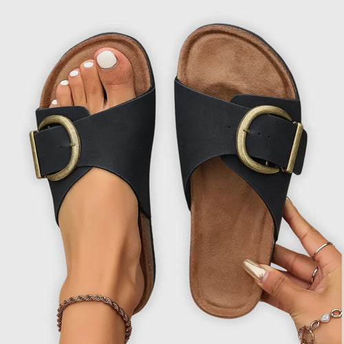 Sandales plates confort femme