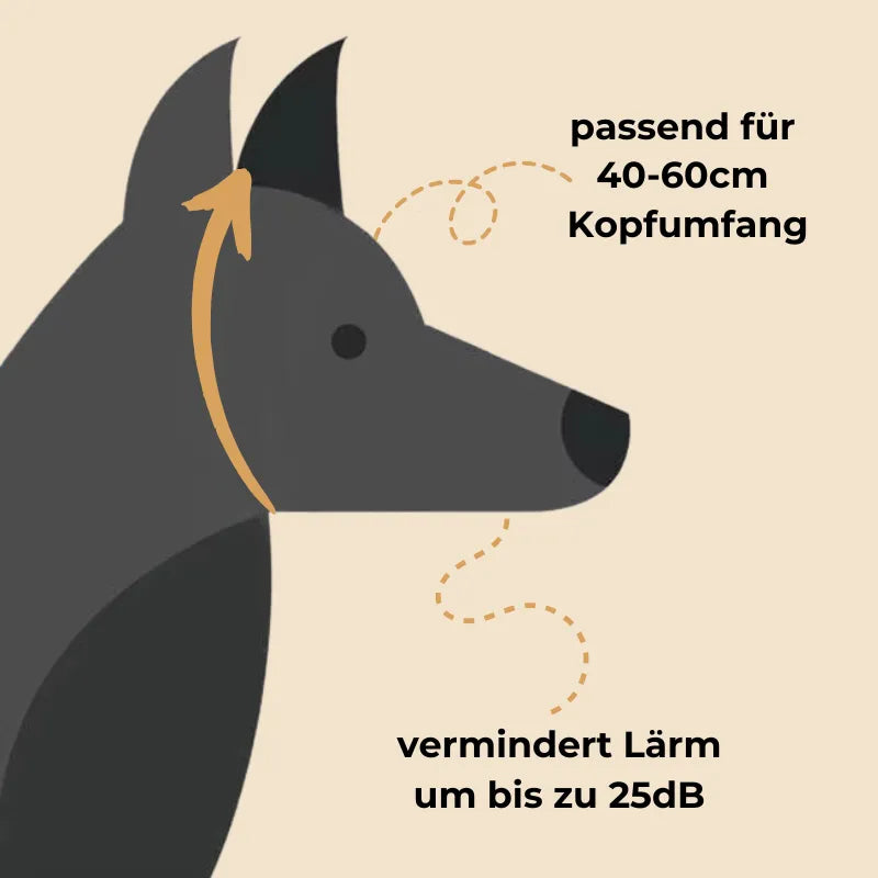 Gehörschutz für Hunde