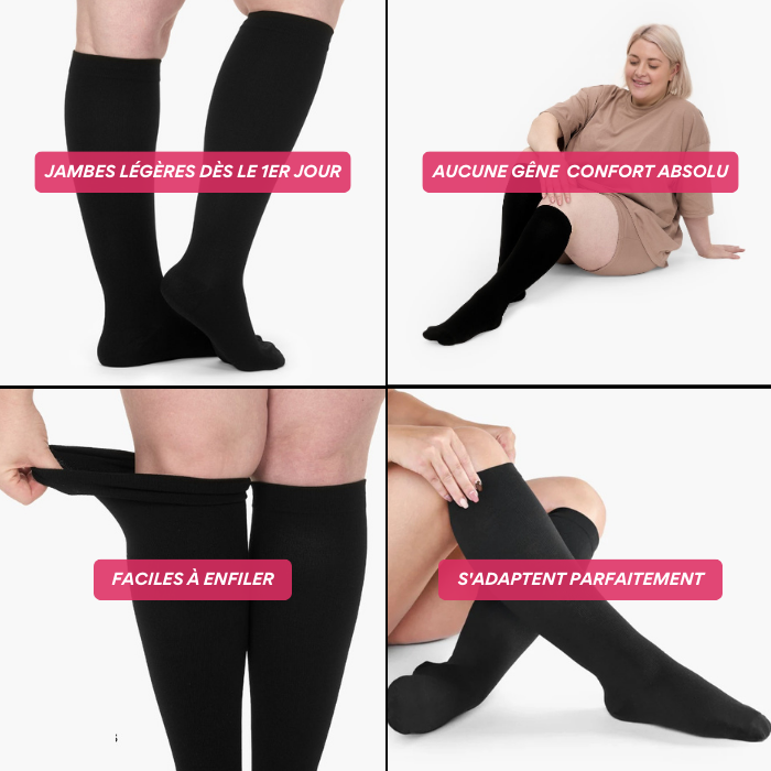 Chaussettes de compression graduée