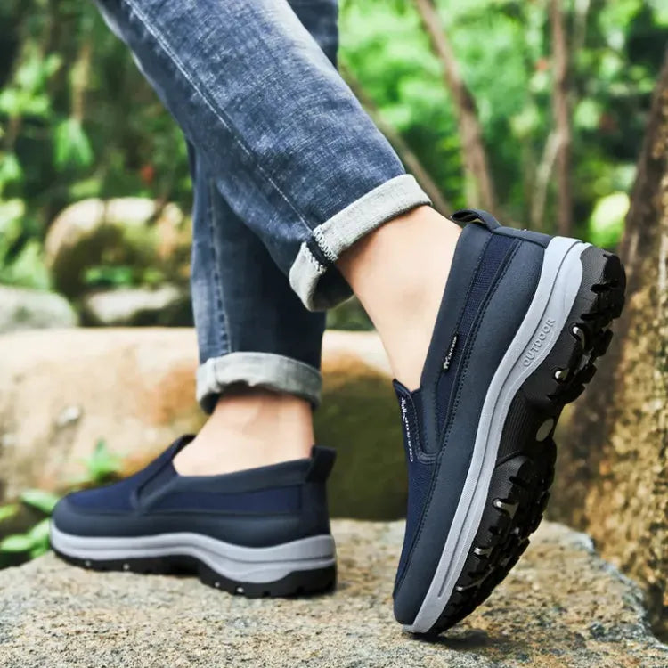 Chaussures de marche homme à confort orthopédique