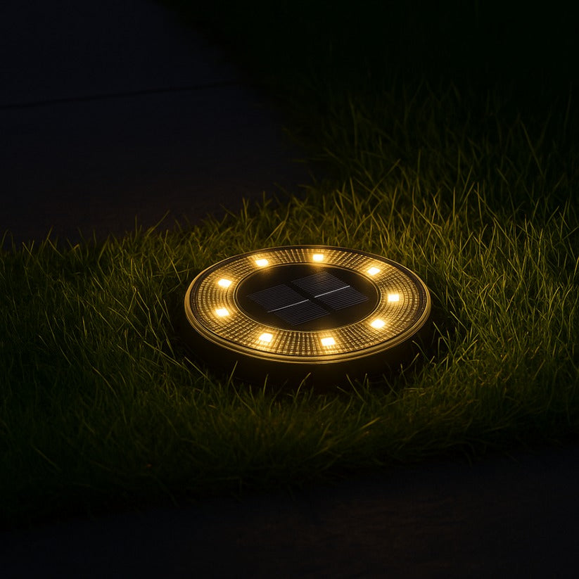 Solar-LED-Gartenleuchte