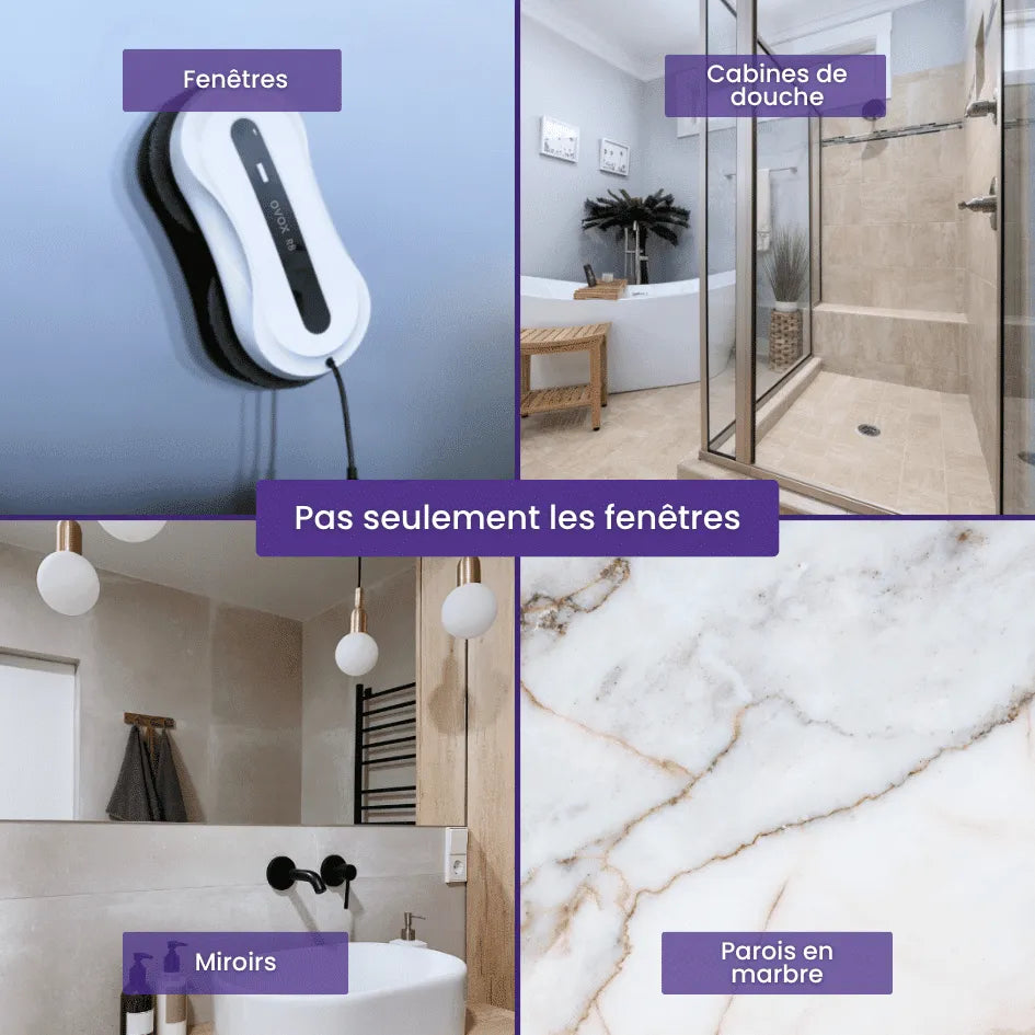 Essuie-vitres électrique sans fil