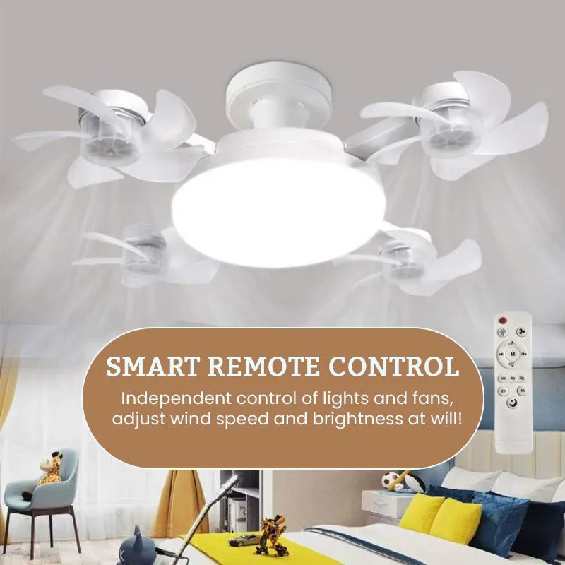 Drohnen-Ventilator mit LED-Licht