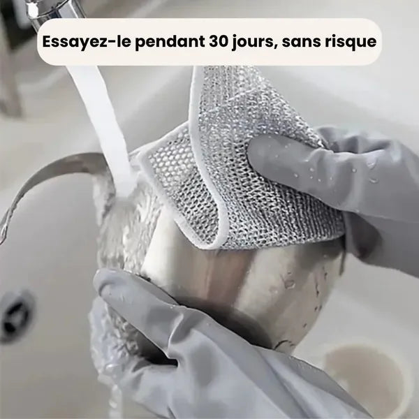 Chiffon Inox Réutilisable
