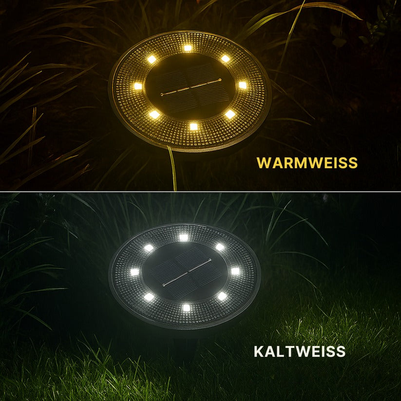 Solar-LED-Gartenleuchte