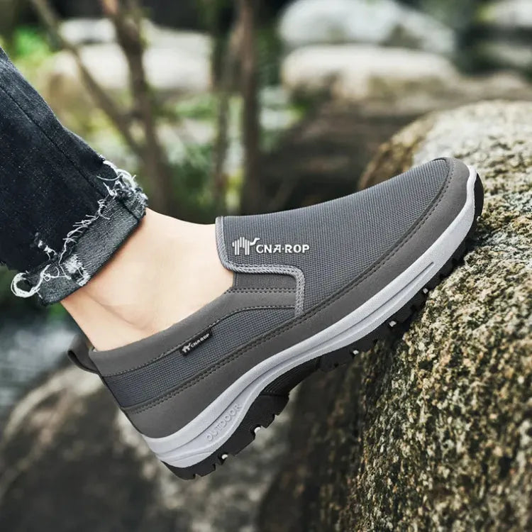 Chaussures de marche homme à confort orthopédique