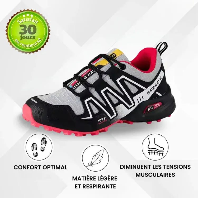 Chaussures de marche orthopédiques respirantes pour femme