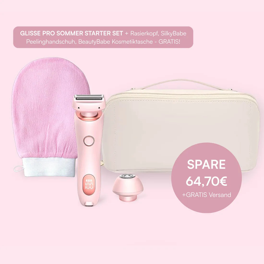 Haarentfernungs-Set ohne Reizungen