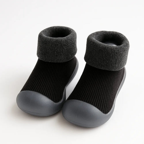 Chaussons bébé en coton épais