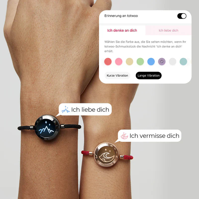 Bracelets Touch Soleil & Lune - Connexion par le toucher