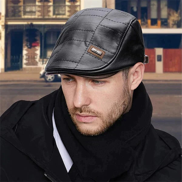 Barett aus Leder neue Mode