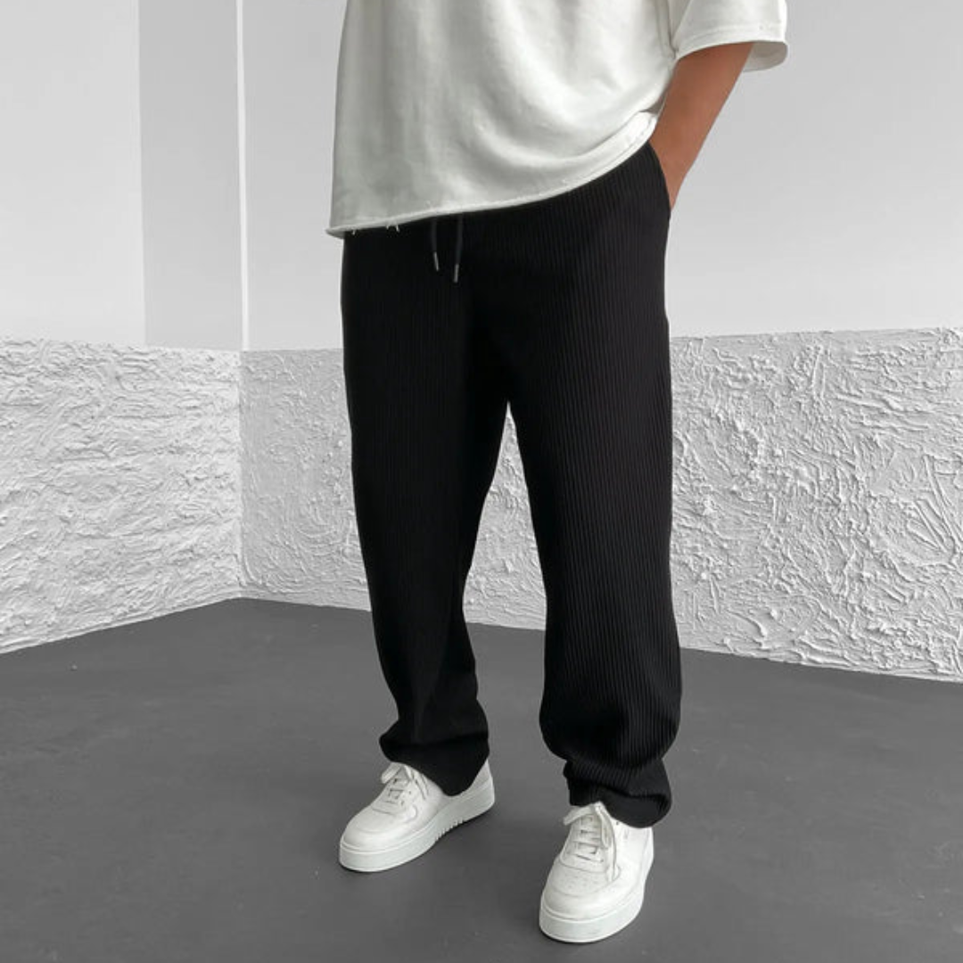 Lässige gerippte Hose für Männer