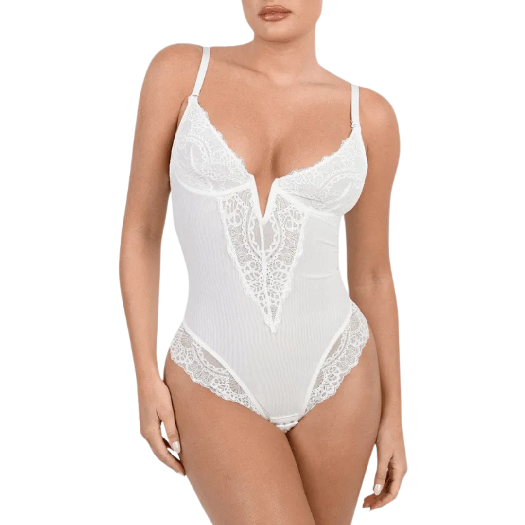 Strapazierfähiger Spitzen-Body, Damen