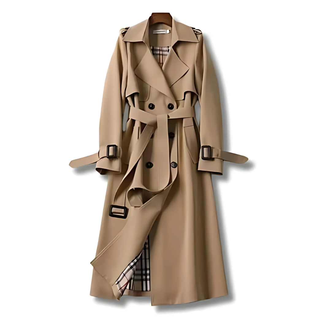 Zeitloser Damen-Trenchcoat für stilvolle Auftritte