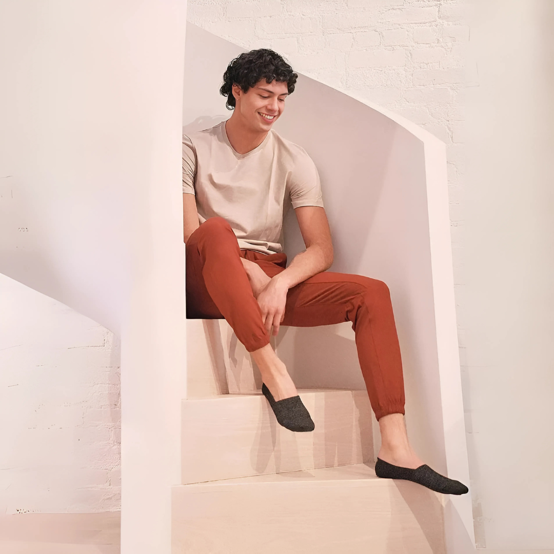 Unsichtbare rutschfeste Socken für MENSCHEN