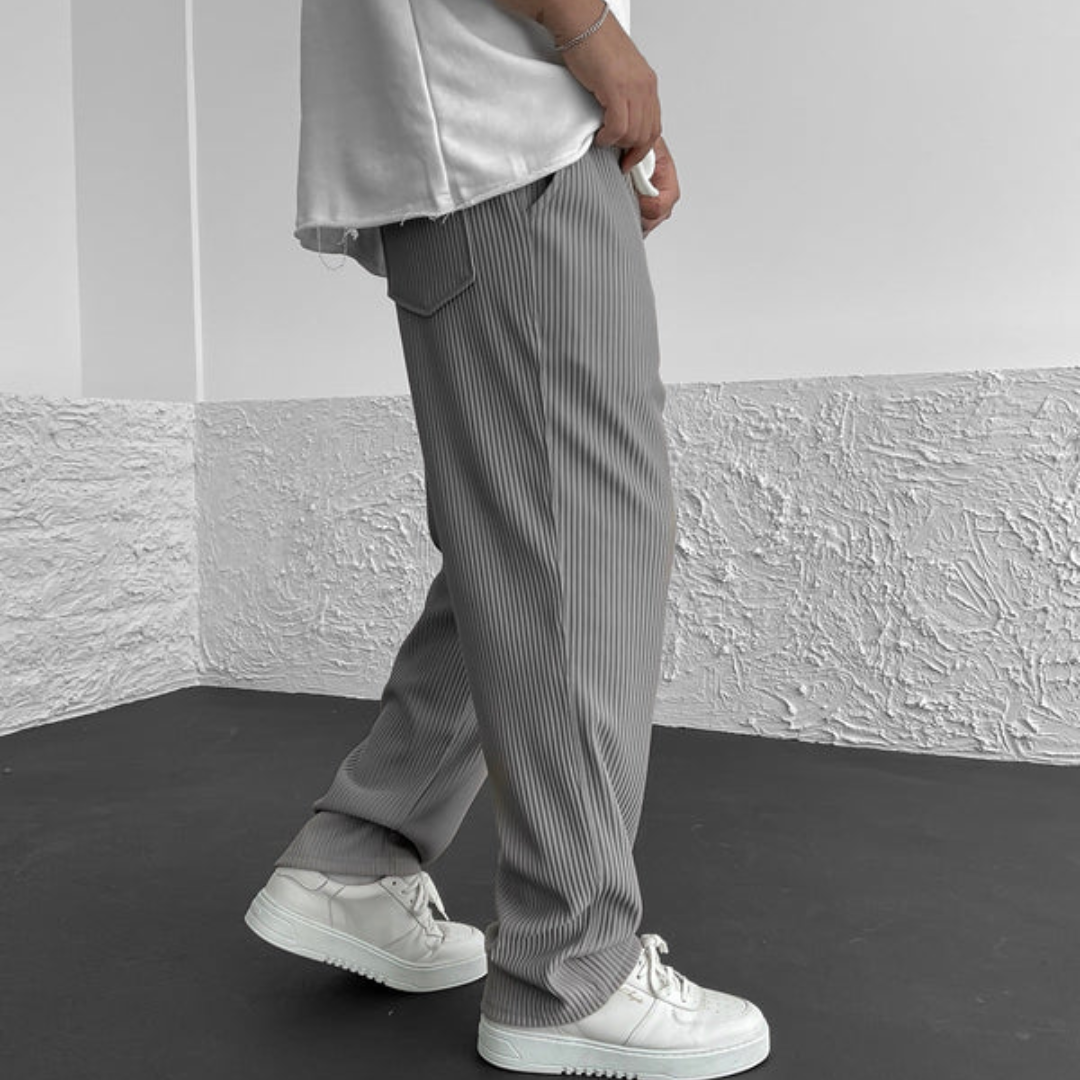 Lässige gerippte Hose für Männer