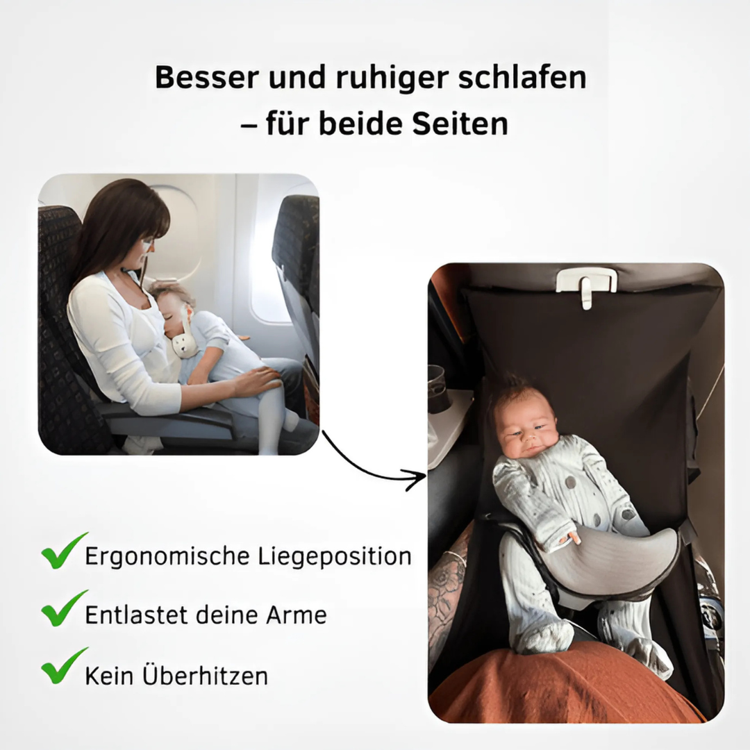 Tragbare Kinder-Fußstütze fürs Flugzeug