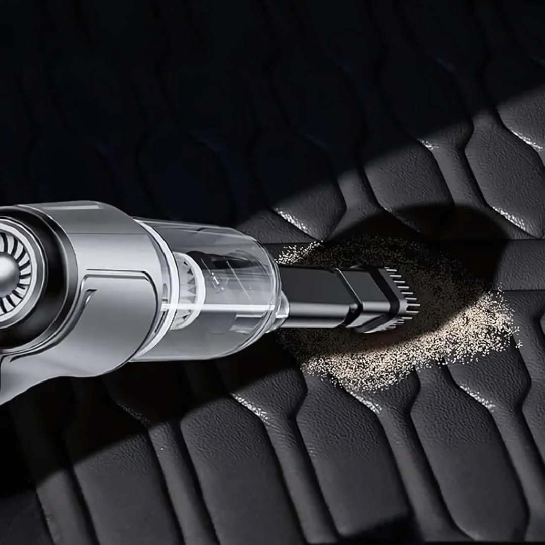 Kompakter kabelloser 2-in-1-Staubsauger für Zuhause und Auto