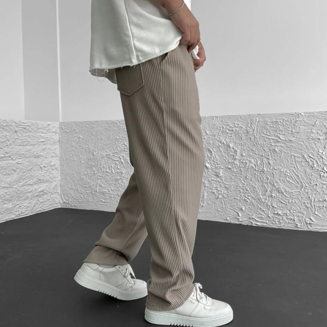 Lässige gerippte Hose für Männer