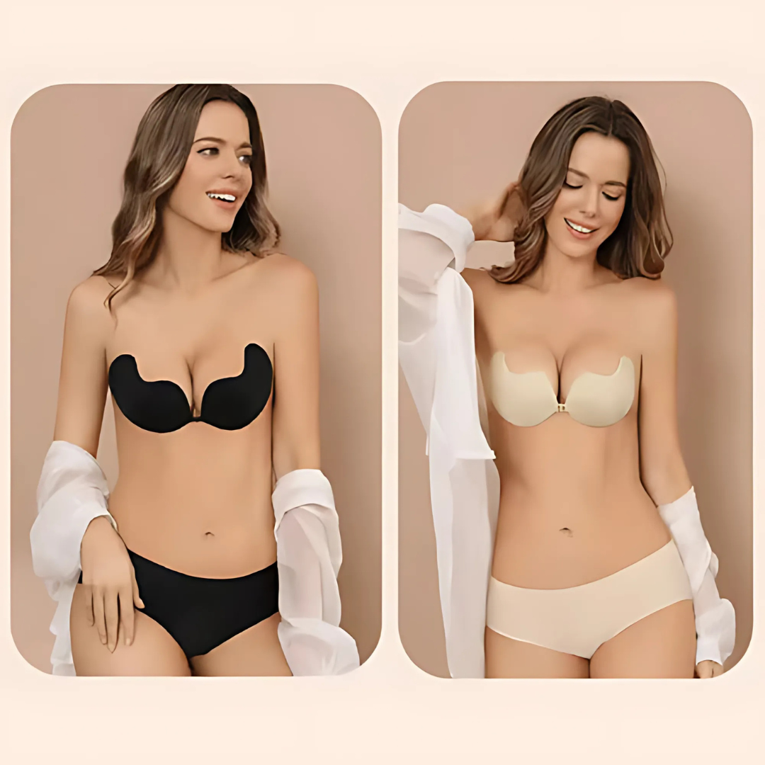 Unsichtbarer, wiederverwendbarer Push-up-BH