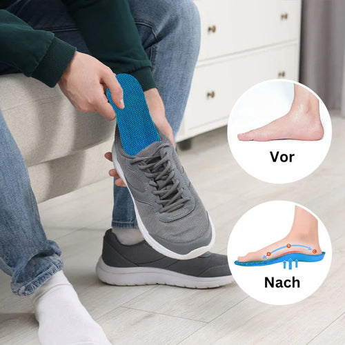 ComfySole - Ergonomische Einlagen gegen Fußschmerzen