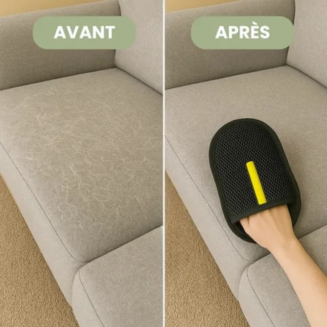 Wiederverwendbarer Anti-Haar-Handschuh