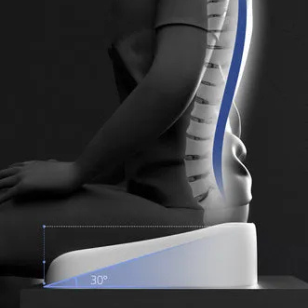 Ergonomisches Kissen für einen Stuhl