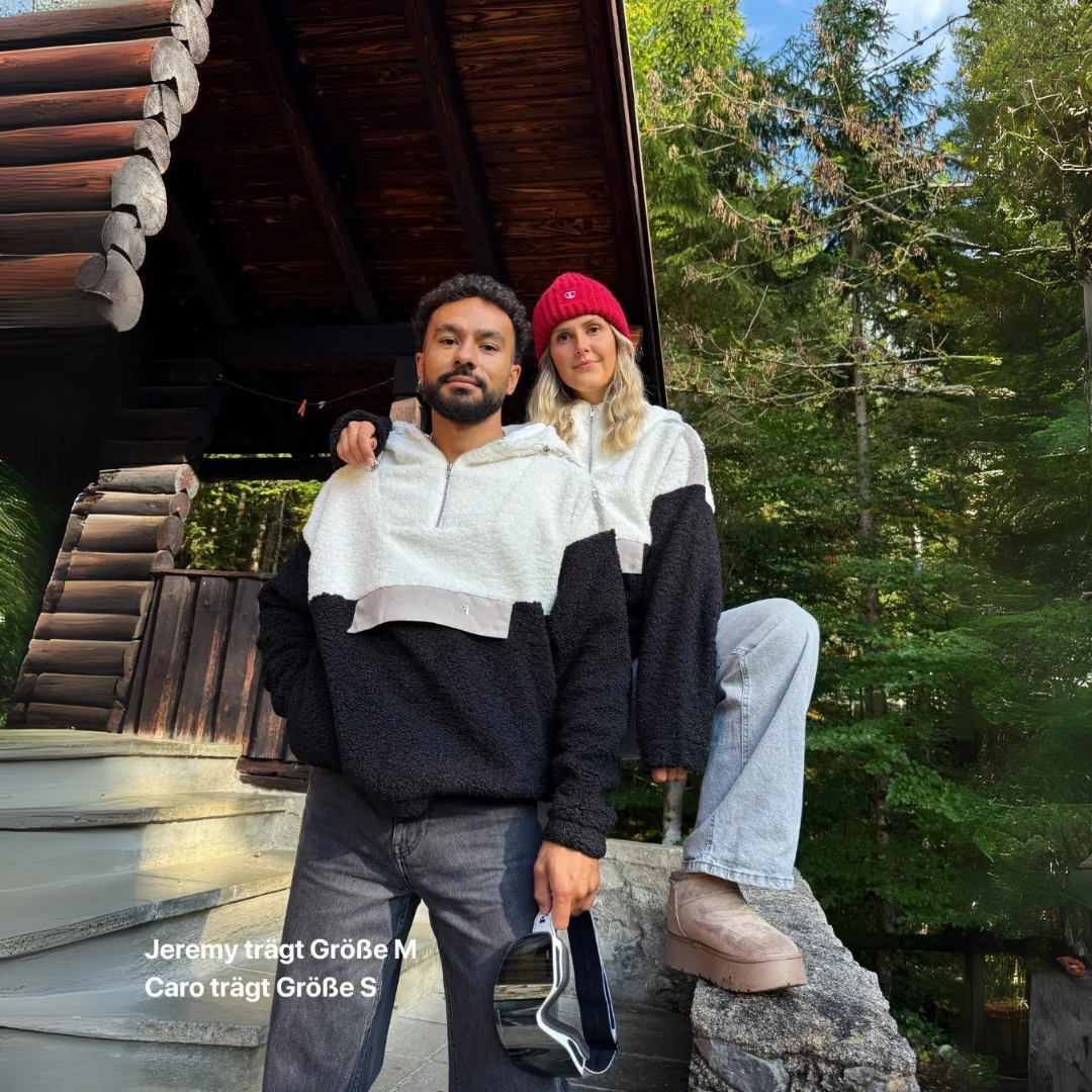 Baumwollfleece Pullover