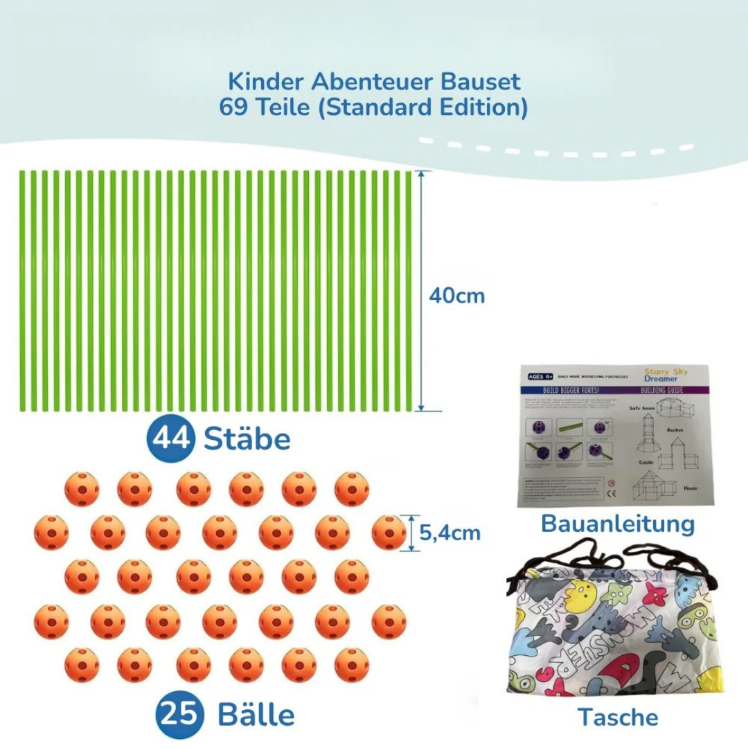 Abenteuer-Bauset für Kinder