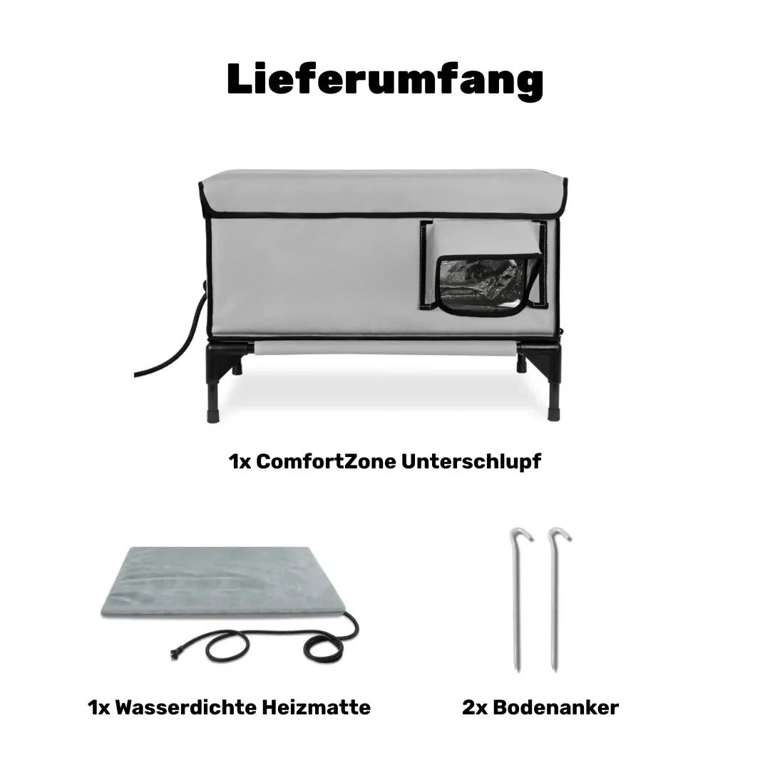Beheizbares Katzenhaus für draußen