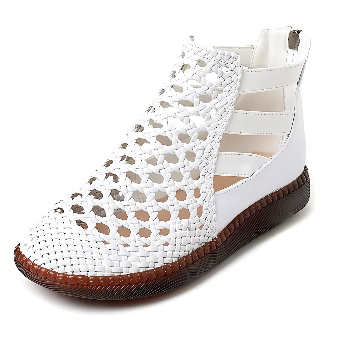 Bequeme Sandaletten aus echtem Leder
